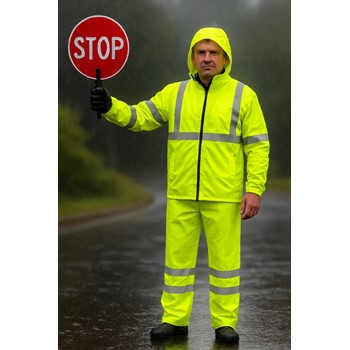 Top Rock RWHVT100 Hi-Vis Regenbroek 5 / 6