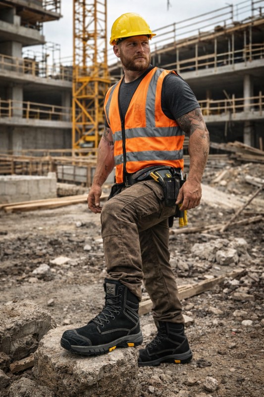 BuckBootz Tradez Blastz Hoog S7S Zwart 6 / 6