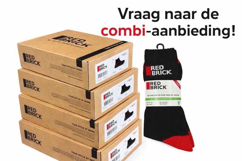 Redbrick Recycled Werksokken 2-Pack 6 / 6