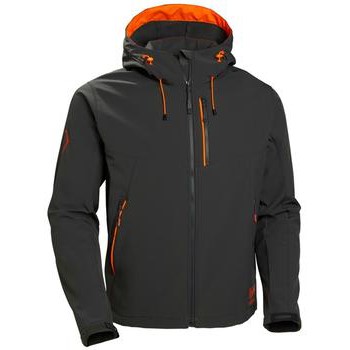 Helly Hansen 74140 Chelsea Hooded Softshell Jas Donkergrijs 1 / 1