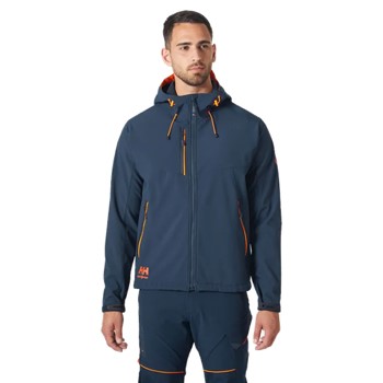 Helly Hansen 74140 Chelsea Hooded Softshell Jas Marine 1 / 5