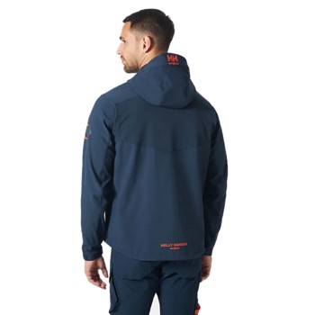 Helly Hansen 74140 Chelsea Hooded Softshell Jas Marine 2 / 5