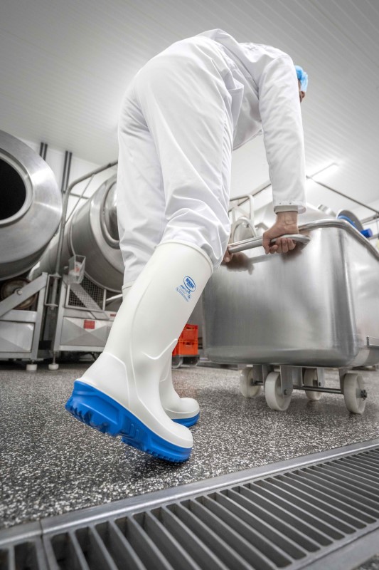 Bekina Steplite S Cleangrip S4 wit-Blauw 6 / 6