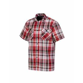 Storvik Ruitoverhemd Kortemouw Farsund 5.1 Rood/zwart/wit (Nieuw) 2 / 5