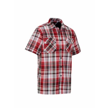 Storvik Ruitoverhemd Kortemouw Farsund 5.1 Rood/zwart/wit (Nieuw) 5 / 5