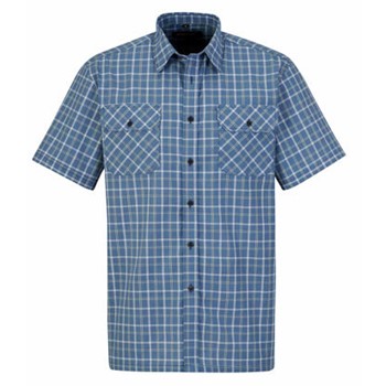 Storvik Ruitoverhemd Kortemouw Farsund 5.3 Blauw/wit (Nieuw) 1 / 5