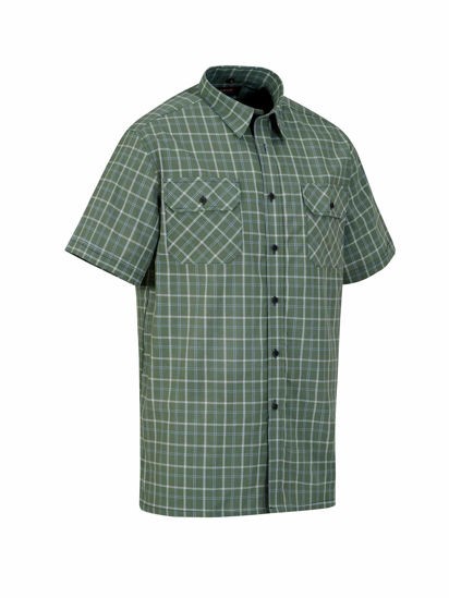 Storvik Ruitoverhemd Kortemouw Farsund 5.4 Groen/wit (Nieuw) 5 / 5