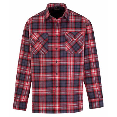 Storvik Flaneloverhemd Dawson 5.2 Rood (Nieuw) 1 / 5