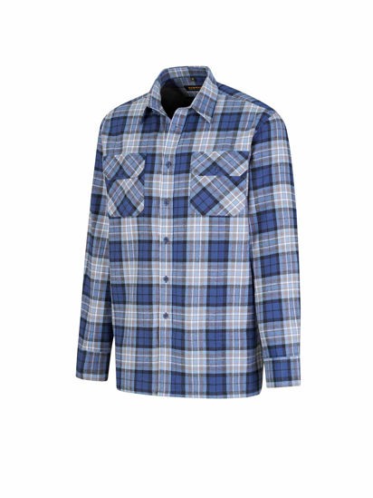 Storvik Flaneloverhemd Dawson 5.3 Blauw (Nieuw) 2 / 5