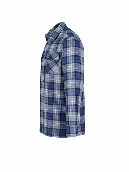 Storvik Flaneloverhemd Dawson 5.3 Blauw (Nieuw) 3 / 5