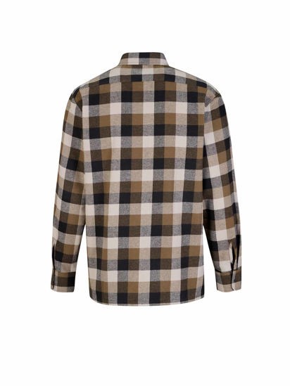 Storvik Flaneloverhemd Dawson 5.4 Olijf (Nieuw) 4 / 5