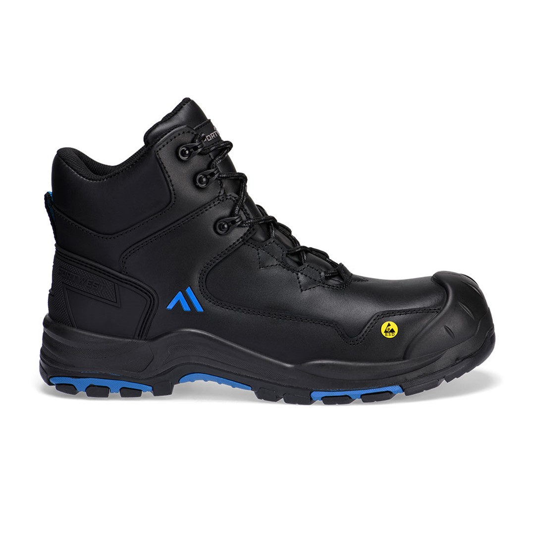 Portwest FC18 S3S Zwart/Blauw 1 / 2