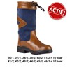 Horka Leren Laars Greenwich Gevoerd 146270 cognac/blauw Assortiment a 10 paar (WEEKAANBIEDING!) 1 / 5