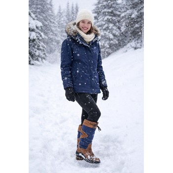 Horka Leren Laars Greenwich Gevoerd 146270 cognac/blauw Assortiment a 10 paar (WEEKAANBIEDING!) 4 / 5