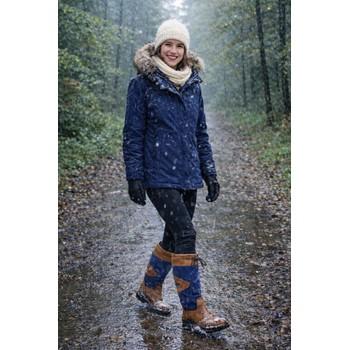 Horka Leren Laars Greenwich Gevoerd 146270 cognac/blauw Assortiment a 10 paar (WEEKAANBIEDING!) 5 / 5