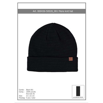 Sarlini Heren Gebreide Muts 000436-50028 1 / 5
