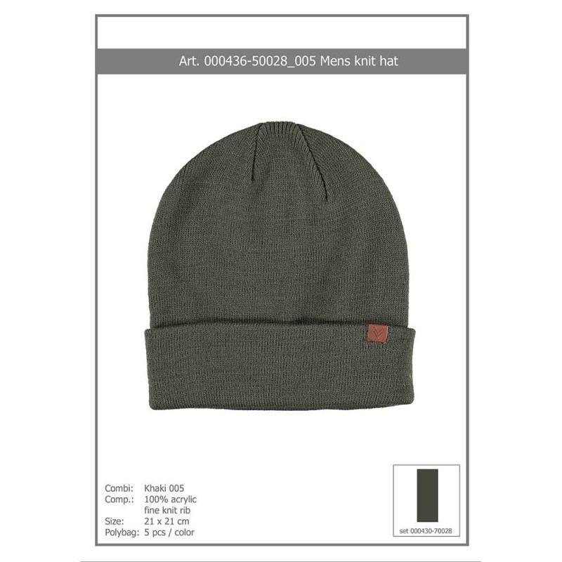 Sarlini Heren Gebreide Muts 000436-50028 5 / 5