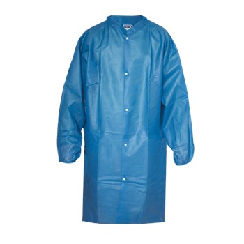 PSP Bezoekersjas PP Drukknoop Blauw 1 / 2