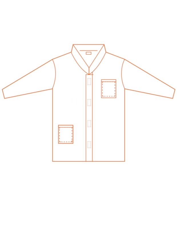 PSP Labjas PP Velcro Wit 2 / 2