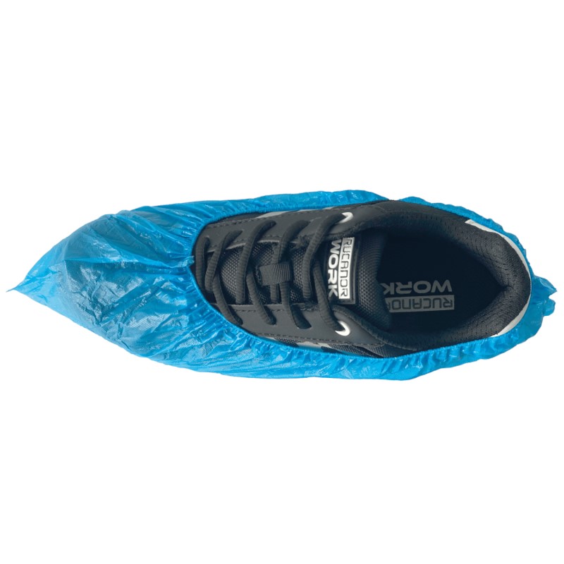 PSP Overschoen PE Blauw 30mu 40x15cm 100st 2 / 4