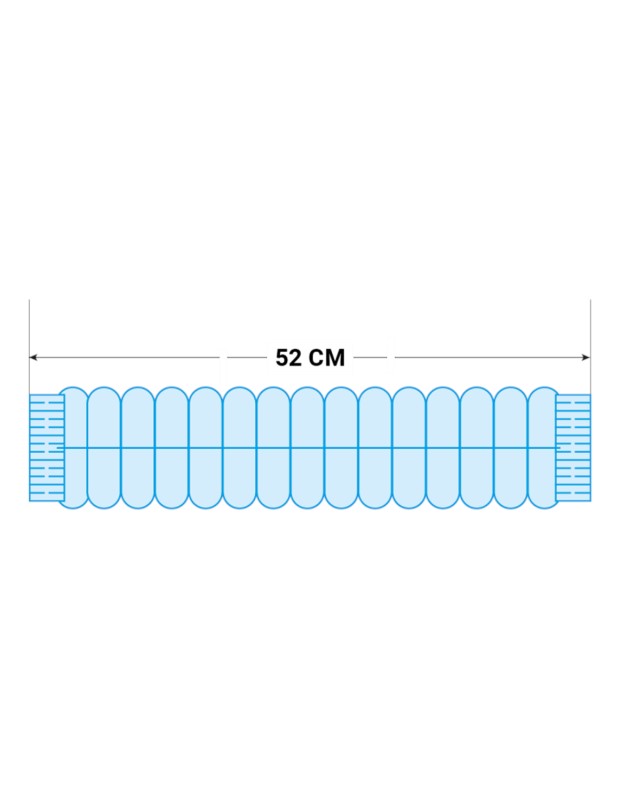 PSP Wokkel PP Blauw 52 cm 100 stuks 3 / 3