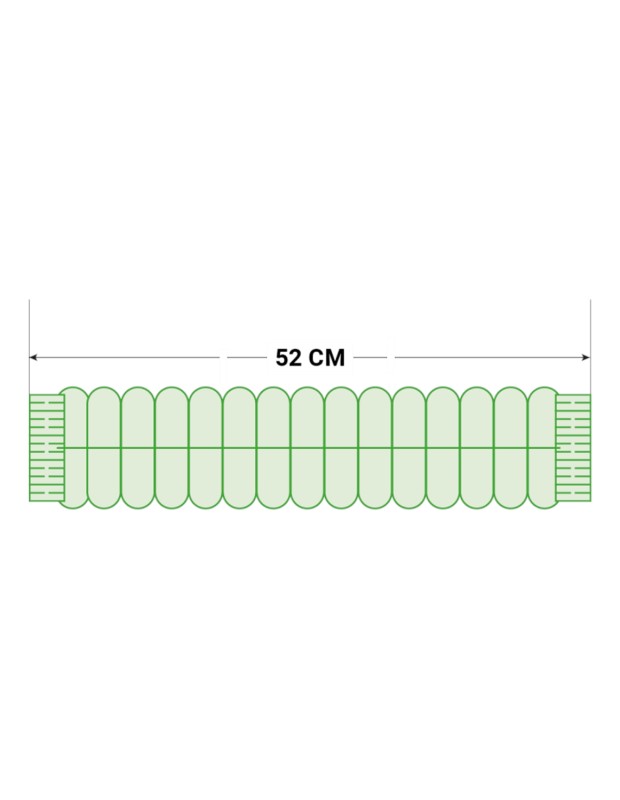 PSP Wokkel PP Groen 52 cm 100 stuks 3 / 3