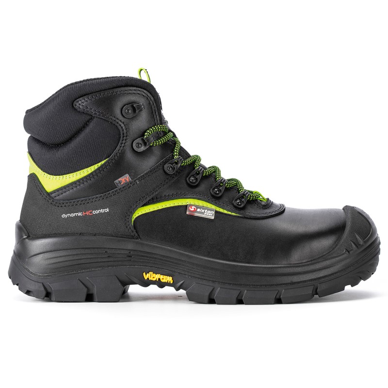 Sixton 89117-15 Eldorado Hoog S3 Hdry Zwart/Lime 1 / 6