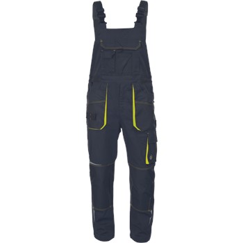 Cerva Emerton Amerikaanse Overall Stretch  03530059 Zwart/Geel 1 / 4