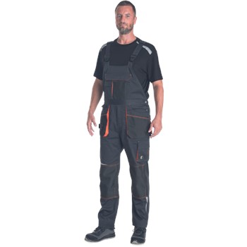 Cerva Emerton Amerikaanse Overall Stretch 03530059 Grijs/Oranje 4 / 4