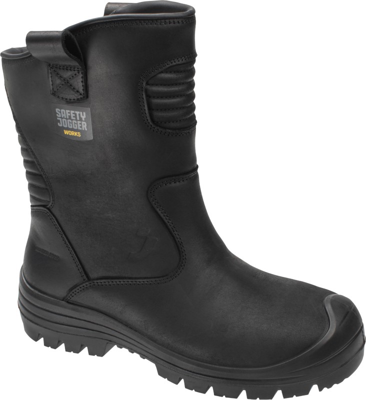 Safety Jogger Mayon Laars Zwart S3S 3 / 4