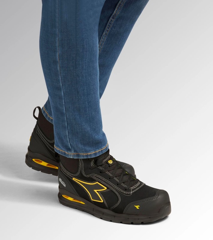 Diadora Run A.Box MSTR Mid  S3S 182532 C0200 Black 2 / 4