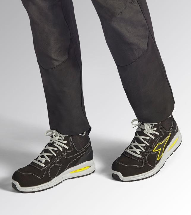 Diadora Run A.Box Mid  S3S 182529 C0200 Black 2 / 5