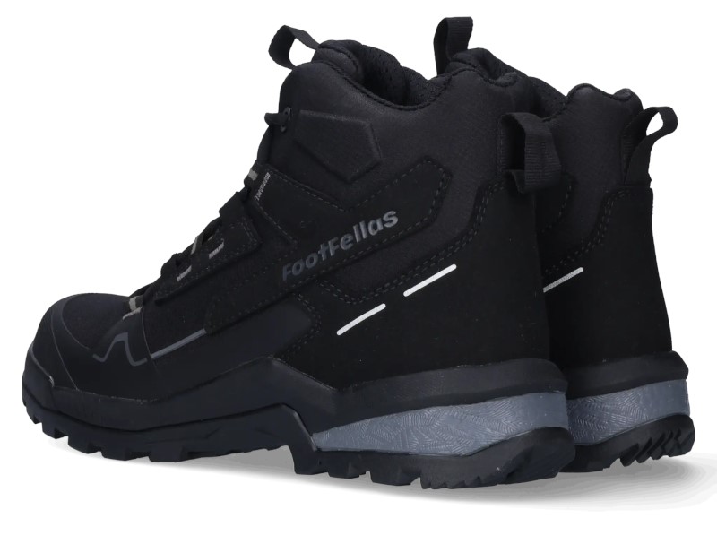 Footfellas Joanne F221002 S3S Zwart/Grijs 2 / 4