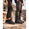 Footfellas Joanne F221002 S3S Zwart/Grijs 5 / 5