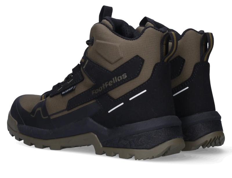 Footfellas Davina F221004 S7S Zwart/Olijf 2 / 4