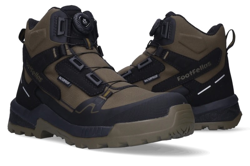 Footfellas Melanie F221006 S7S Zwart/Olijf 3 / 4