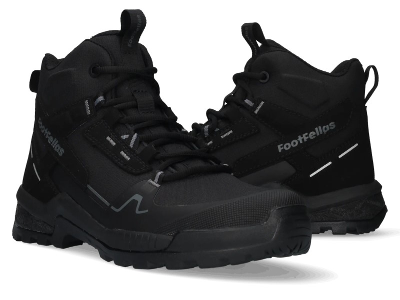 Footfellas Odessa F061002 O2 Zwart/Grijs 4 / 4