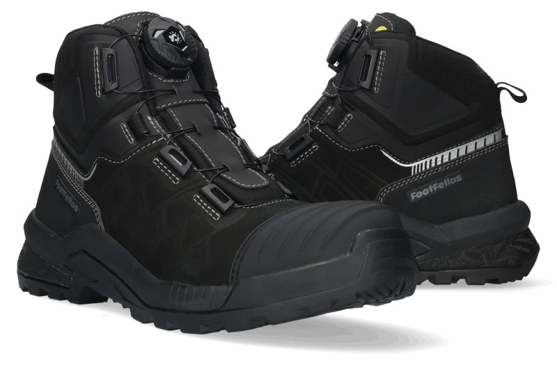 Footfellas Bronco F121007 S3S Zwart 4 / 4