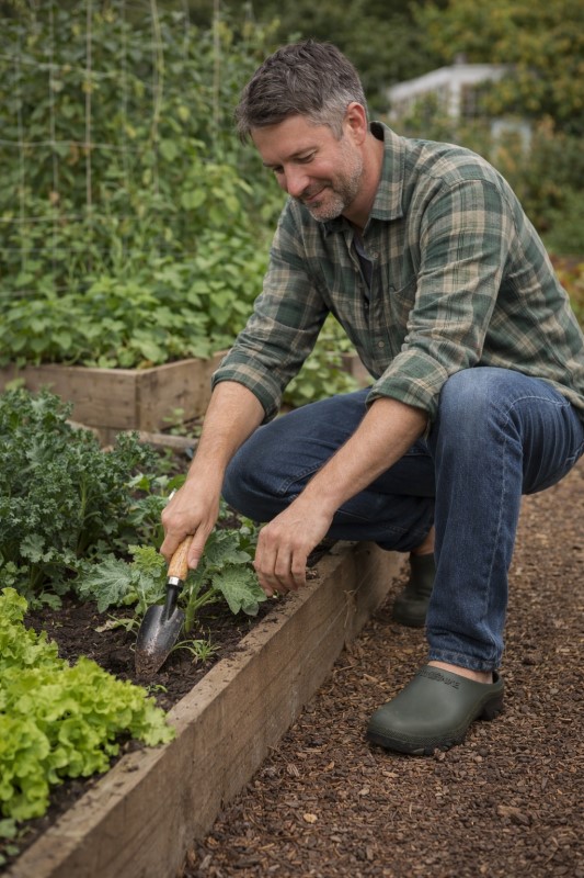 Natulive Heren Tuinklomp Sebs 030 Groen 3 / 4