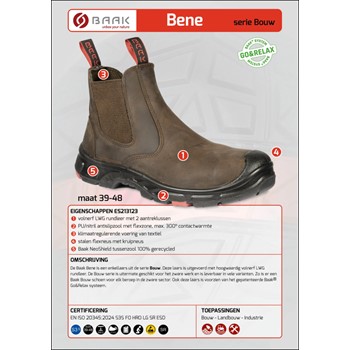 Baak Bene 213123 S3S 4 / 5