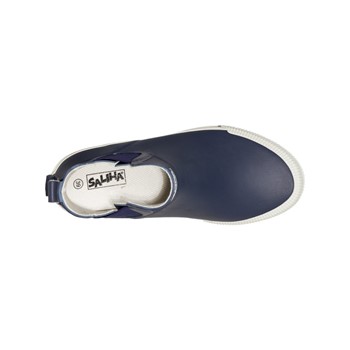 Saliha Dames Enkellaars 1636 Blauw/Wit 2 / 3