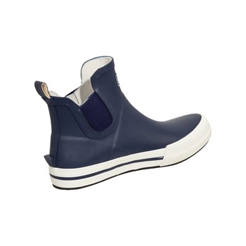 Saliha Dames Enkellaars 1636 Blauw/Wit 3 / 3