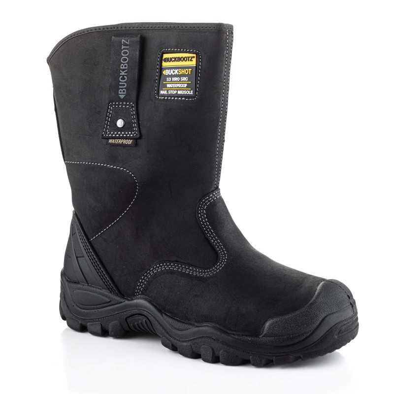 BuckBootz Buckshot werklaars BSH010 S3 Zwart 2 / 6