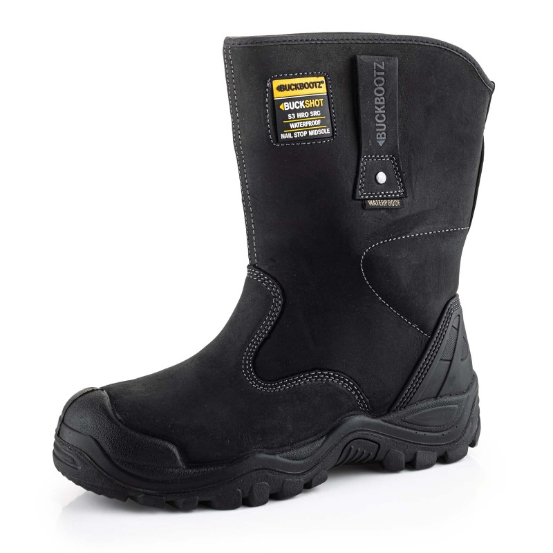 BuckBootz Buckshot werklaars BSH010 S3 Zwart 4 / 6