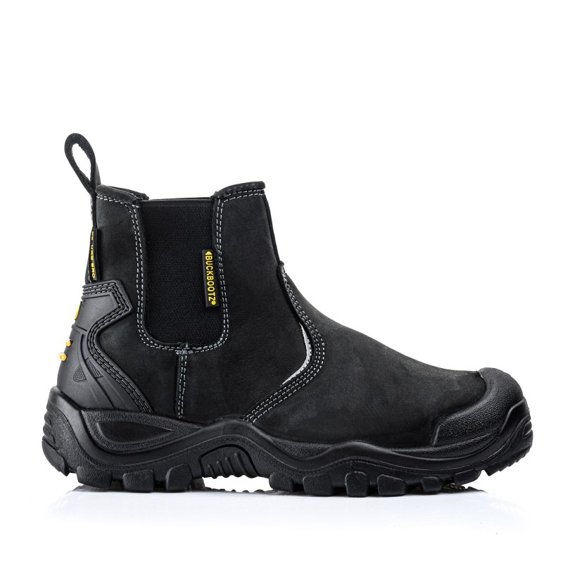 BuckBootz Instapper BSH006 Hoog S3 + KN Zwart 1 / 6