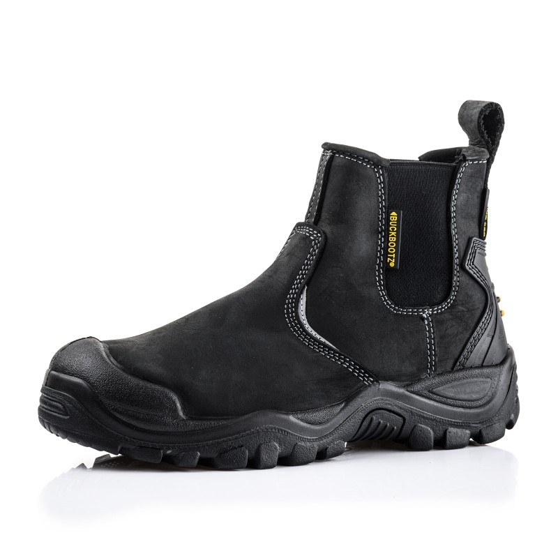 BuckBootz Instapper BSH006 Hoog S3 + KN Zwart 3 / 6