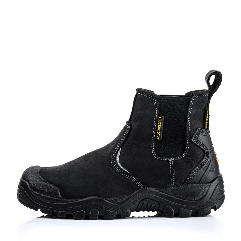 BuckBootz Instapper BSH006 Hoog S3 + KN Zwart 4 / 6