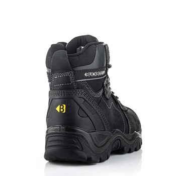 BuckBootz Schoen BSH009 Hoog S3 + KN Zwart 5 / 6