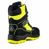 BuckBootz Schoen BVIZ1 Hoog S7S + KN Zwart/Geel 2 / 6