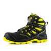 BuckBootz Schoen BVIZ2 Hoog S3 + KN Zwart/Geel 4 / 6